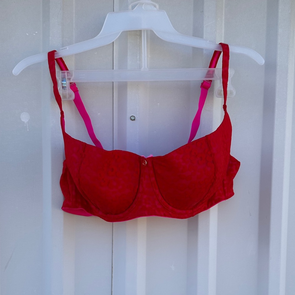 Cacique Lightly Lined Sexy Scoop Balconette Women's  Bra